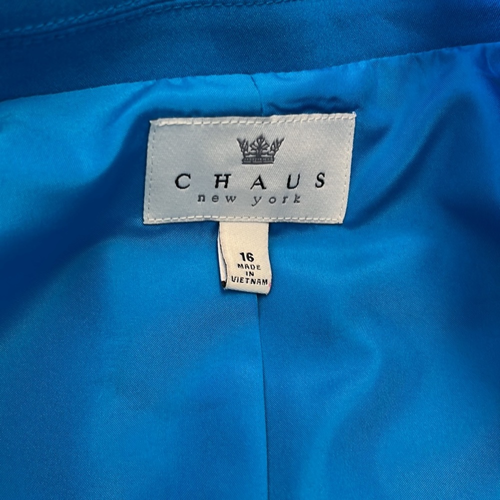 Chaus New York blue royal color - Picture 9 of 10